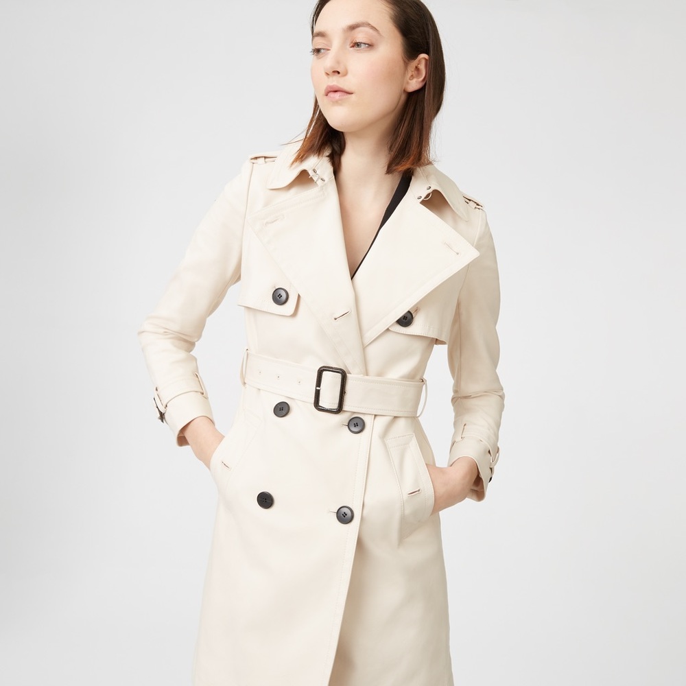 Club Monaco womens Matie Trench coat